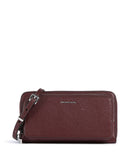 Michael Kors Jet Set Large Continental Taška cez rameno oxblood