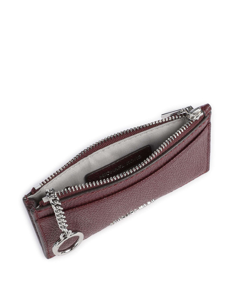 Michael Kors Jet Set Credit card holder oxblood
