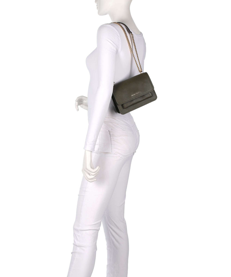 Michael Kors Claire Small Shoulder bag ivy