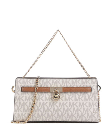 Michael Kors Hamilton XS Taška cez rameno vanilla/acorn