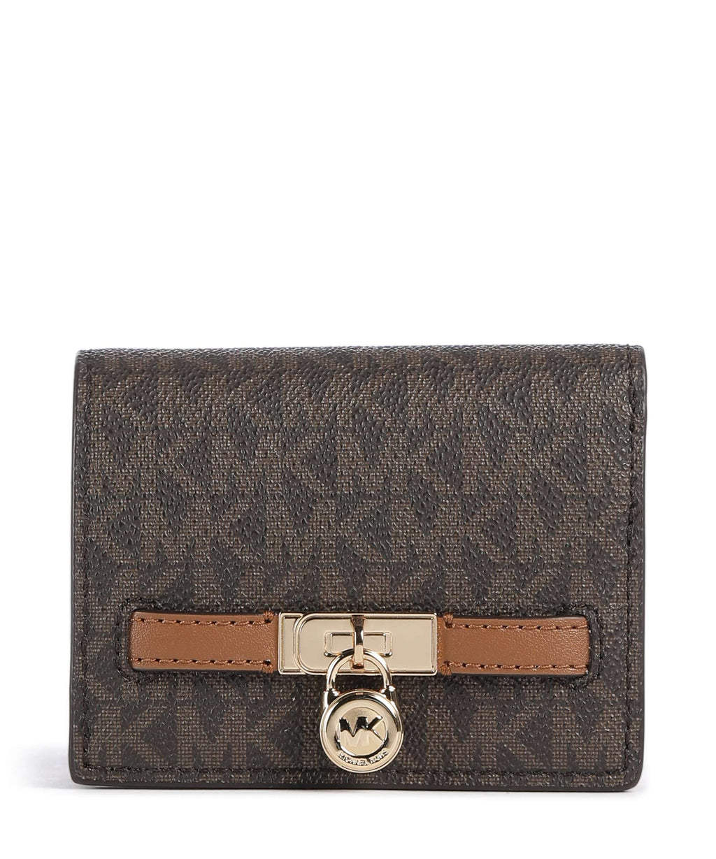 Michael Kors Hamilton Moderne Small Wallet brown/acorn