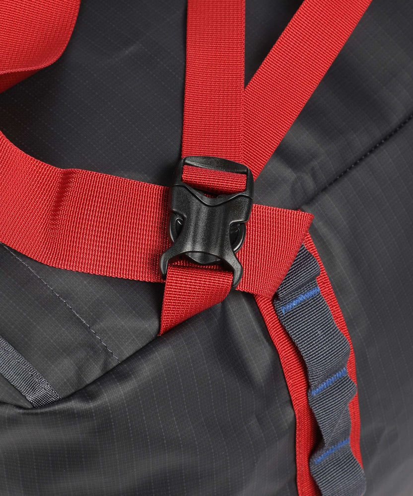 Patagonia Black Hole 70 Travel bag smolder blue w/amanita red