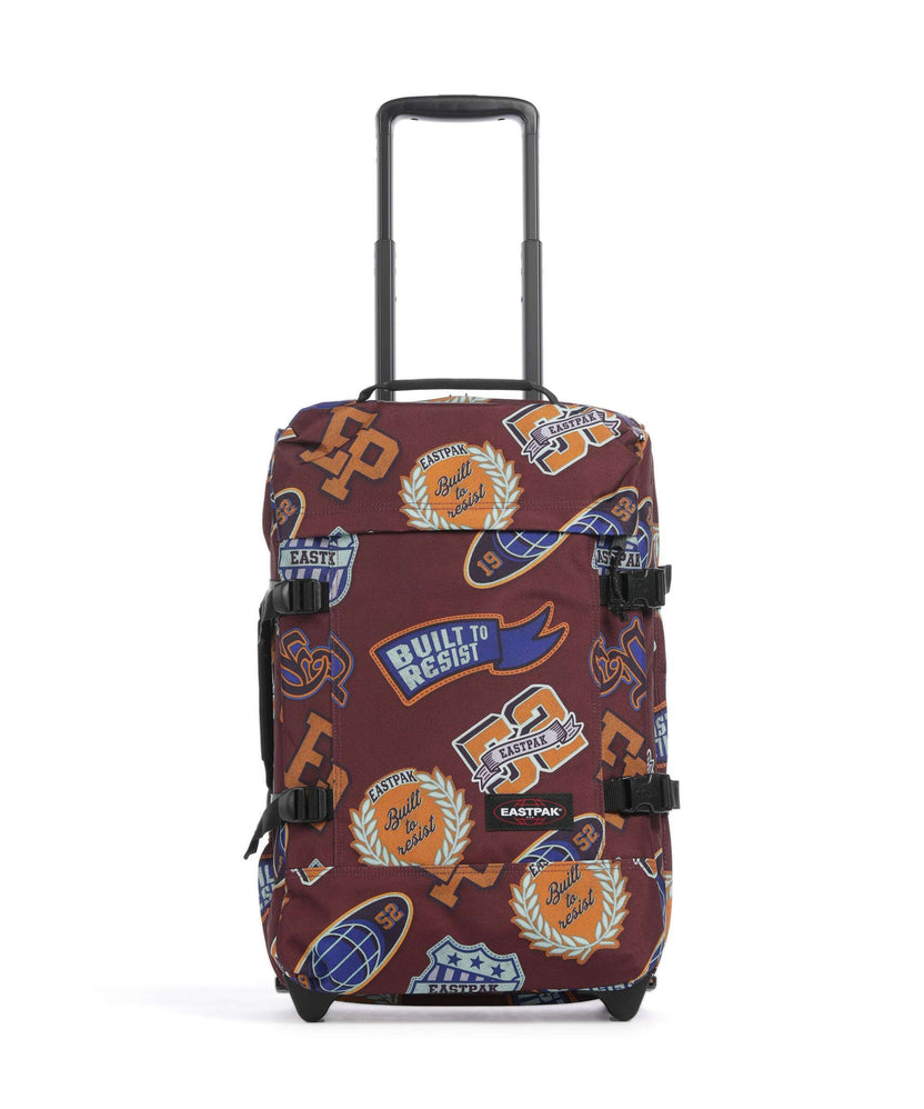 Eastpak Tranverz S Travel bag with wheels clash burgundy