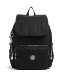 Kipling Elevated City Zip S Batoh noir sign