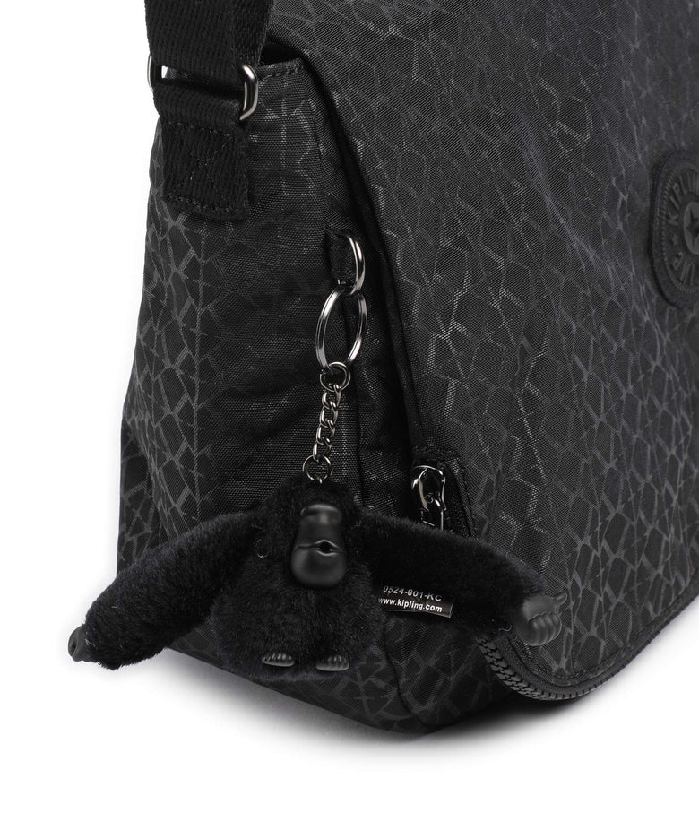 Kipling Basic Earthbeat M Shoulder bag signature embossed