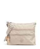 Kipling Basic Alvar Taška cez rameno sparkled beige