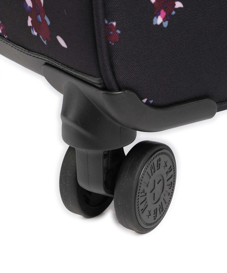 Kipling Basic Spontaneous M Spinner (4 wheels) night flower
