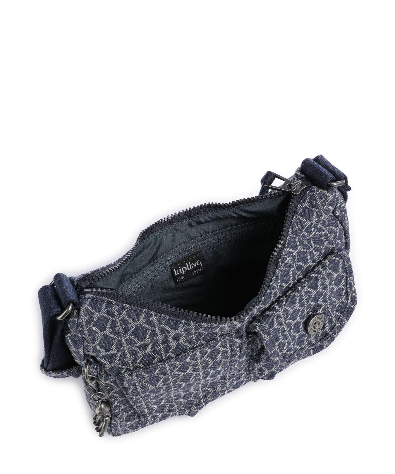 Kipling Denim Love Kenda Crossbody bag signature denim