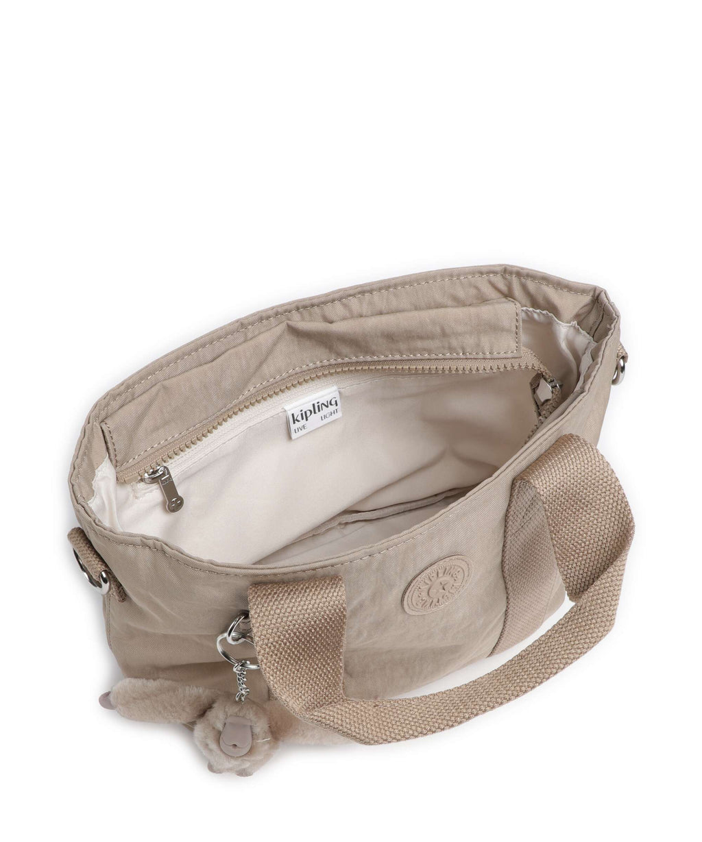 Kipling Basic Minta Handbag tan beige
