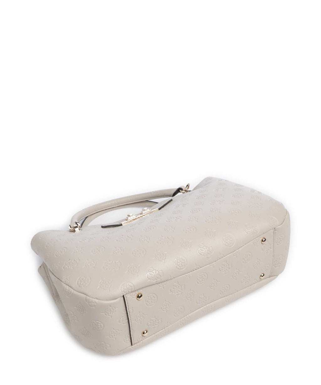 Guess Carmella Girlfriend Handbag bone logo