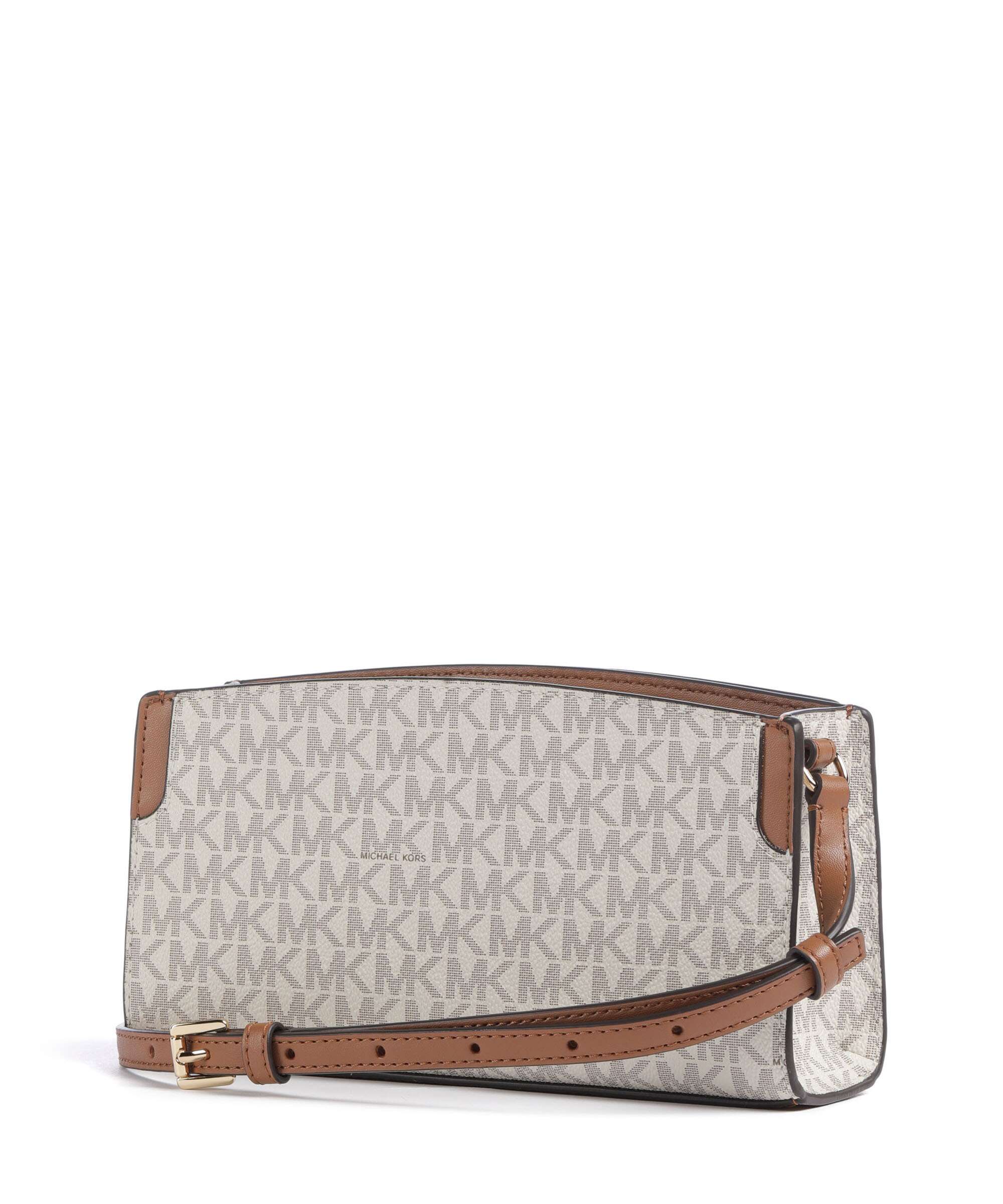 Michael Kors Becca Small Crossbody bag vanilla/acorn