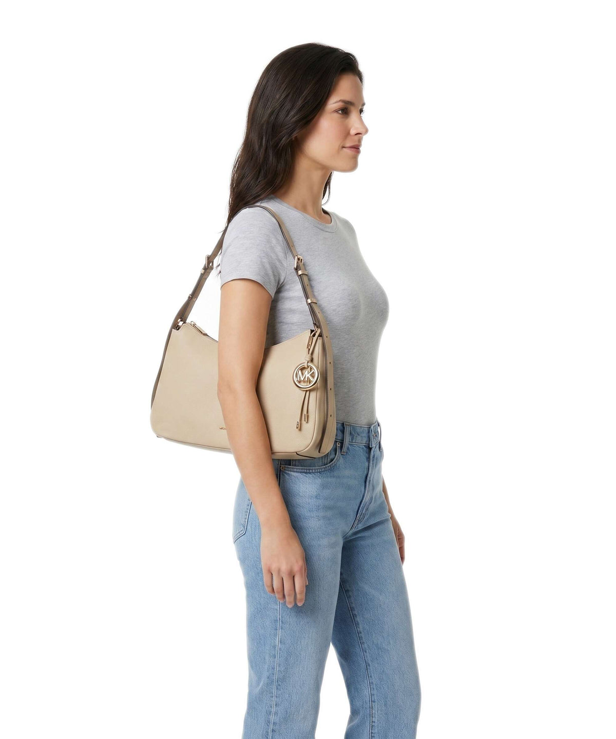 Michael Kors Nolita Medium Hobo bag khaki