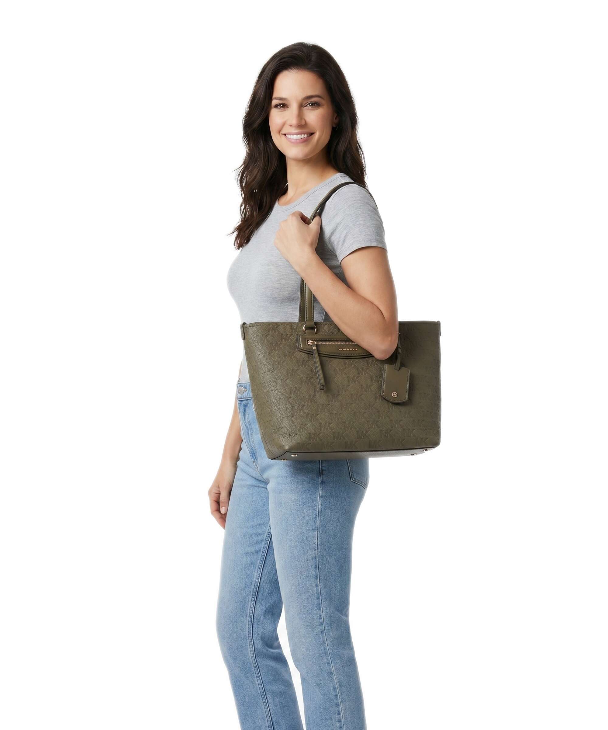 Michael Kors Jet Set Travel Medium Tote bag loden