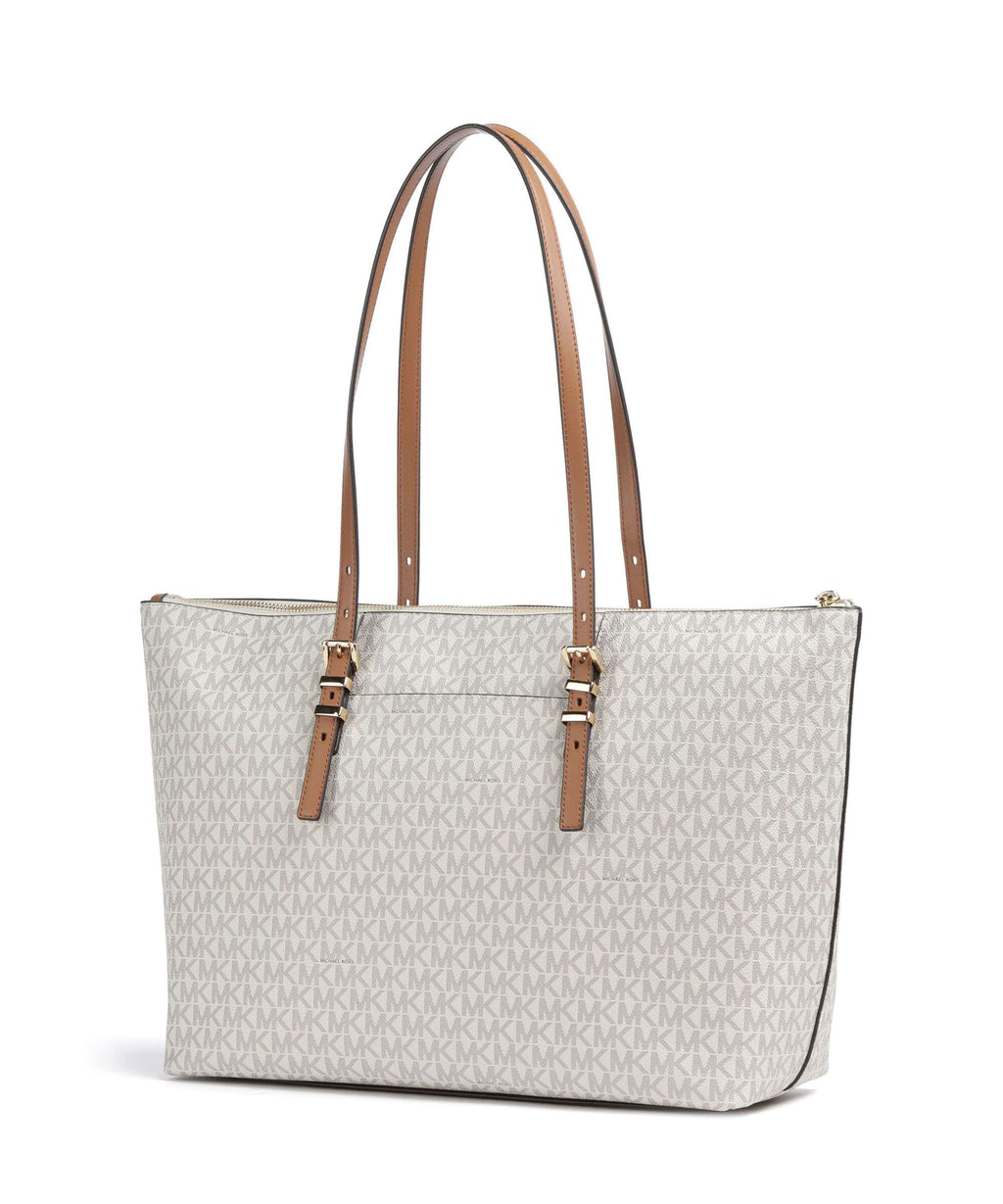 Michael Kors Quinn Large Tote bag vanilla/acorn