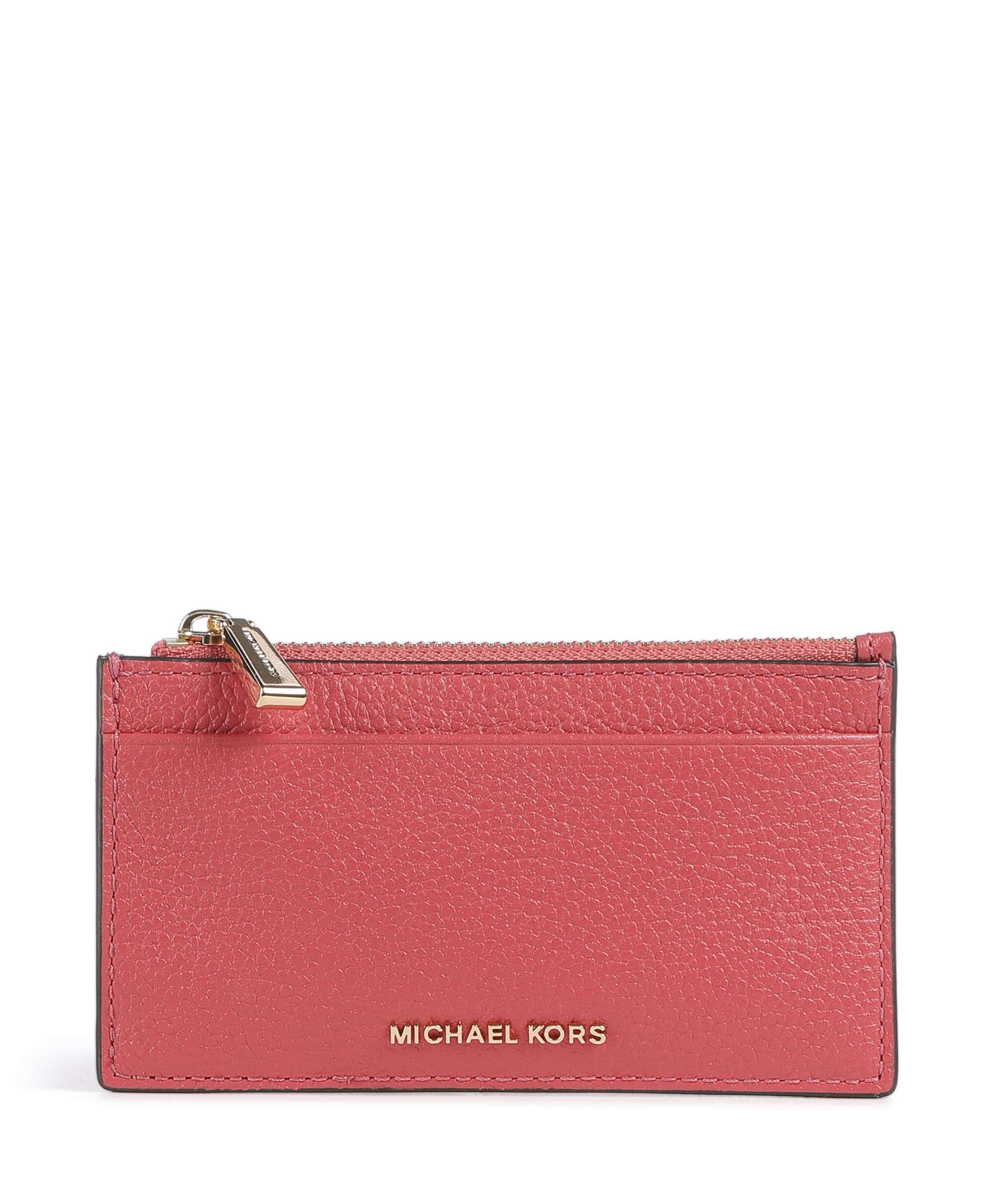 Michael Kors Jet Set Credit card holder light berry sorbet