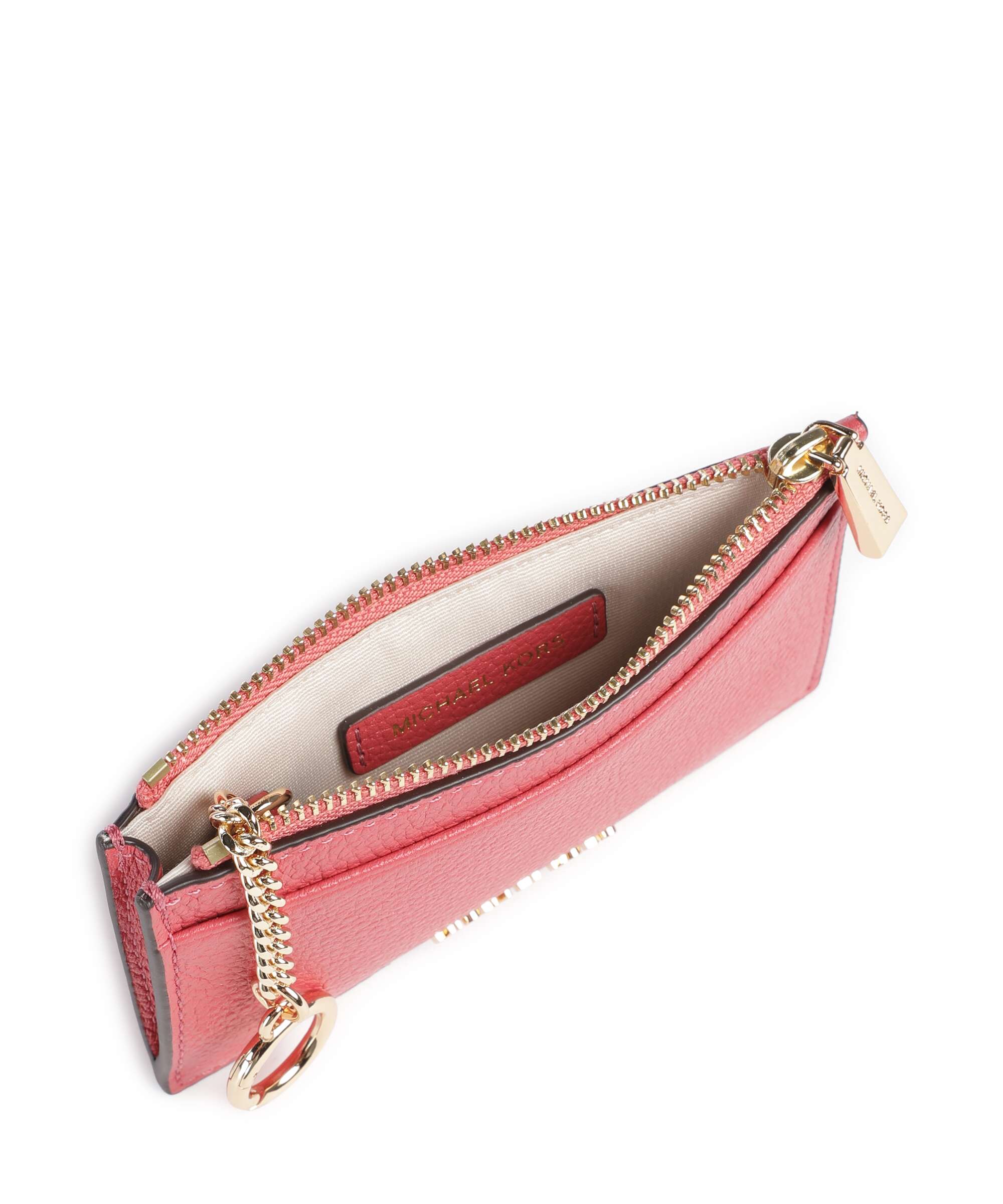 Michael Kors Jet Set Credit card holder light berry sorbet