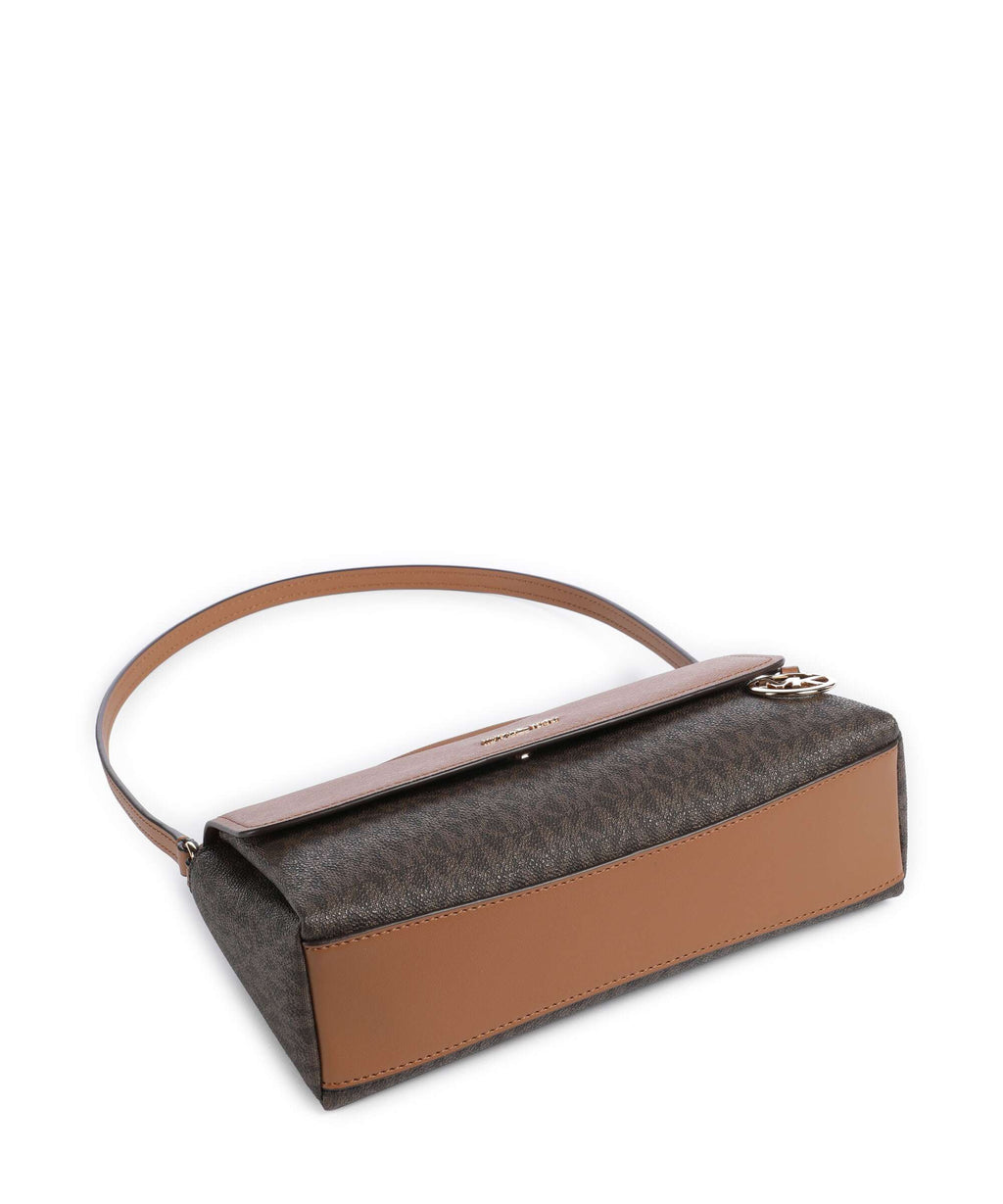 Michael Kors Landry Medium Shoulder bag brown/acorn