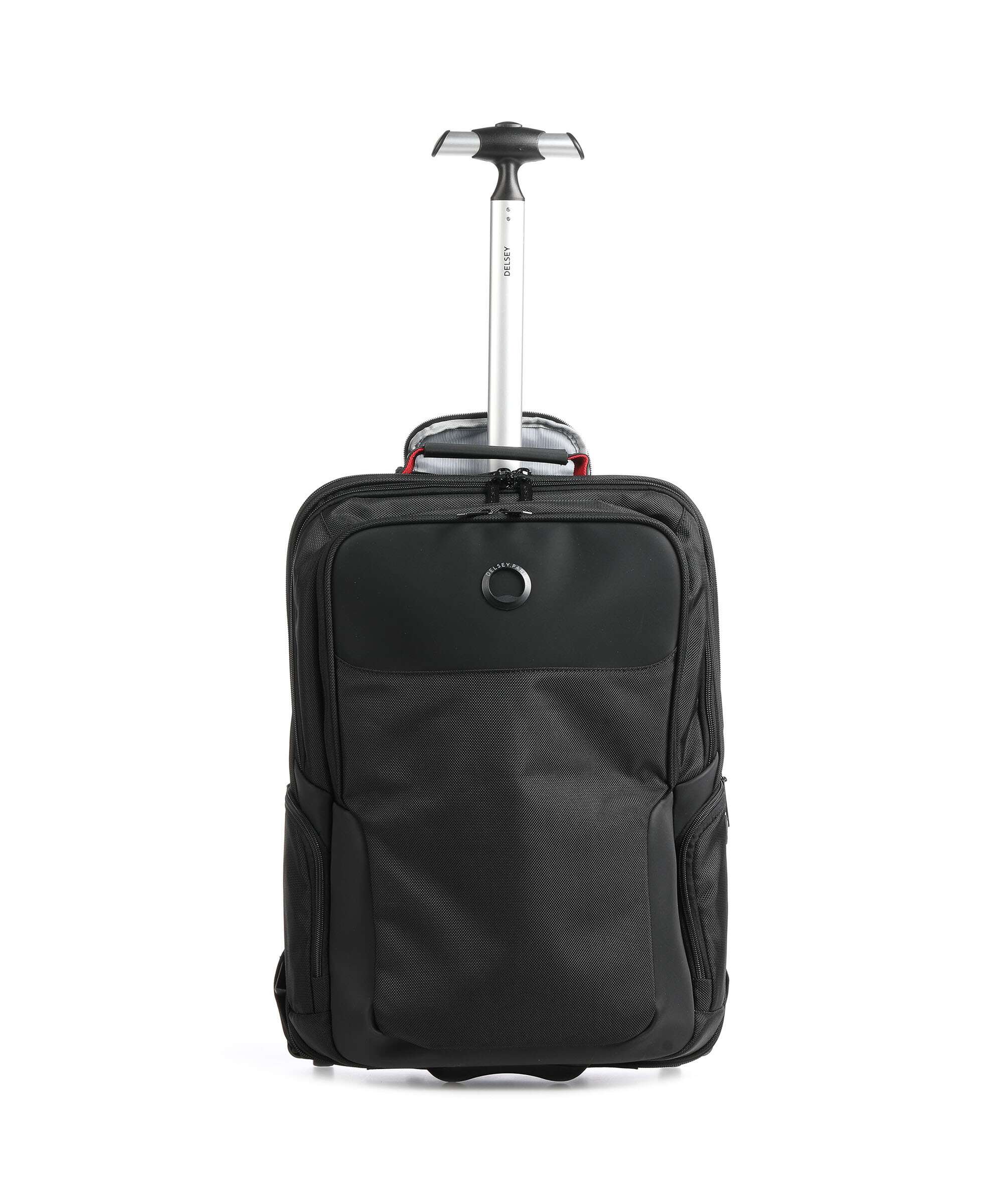 Delsey Paris Parvis Plus Backpack with wheels schwarz