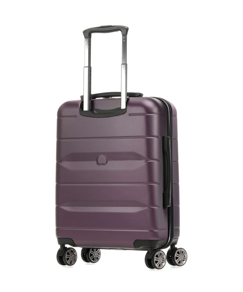 Delsey Paris Comete + Slim Line Spinner (4 wheels) purple