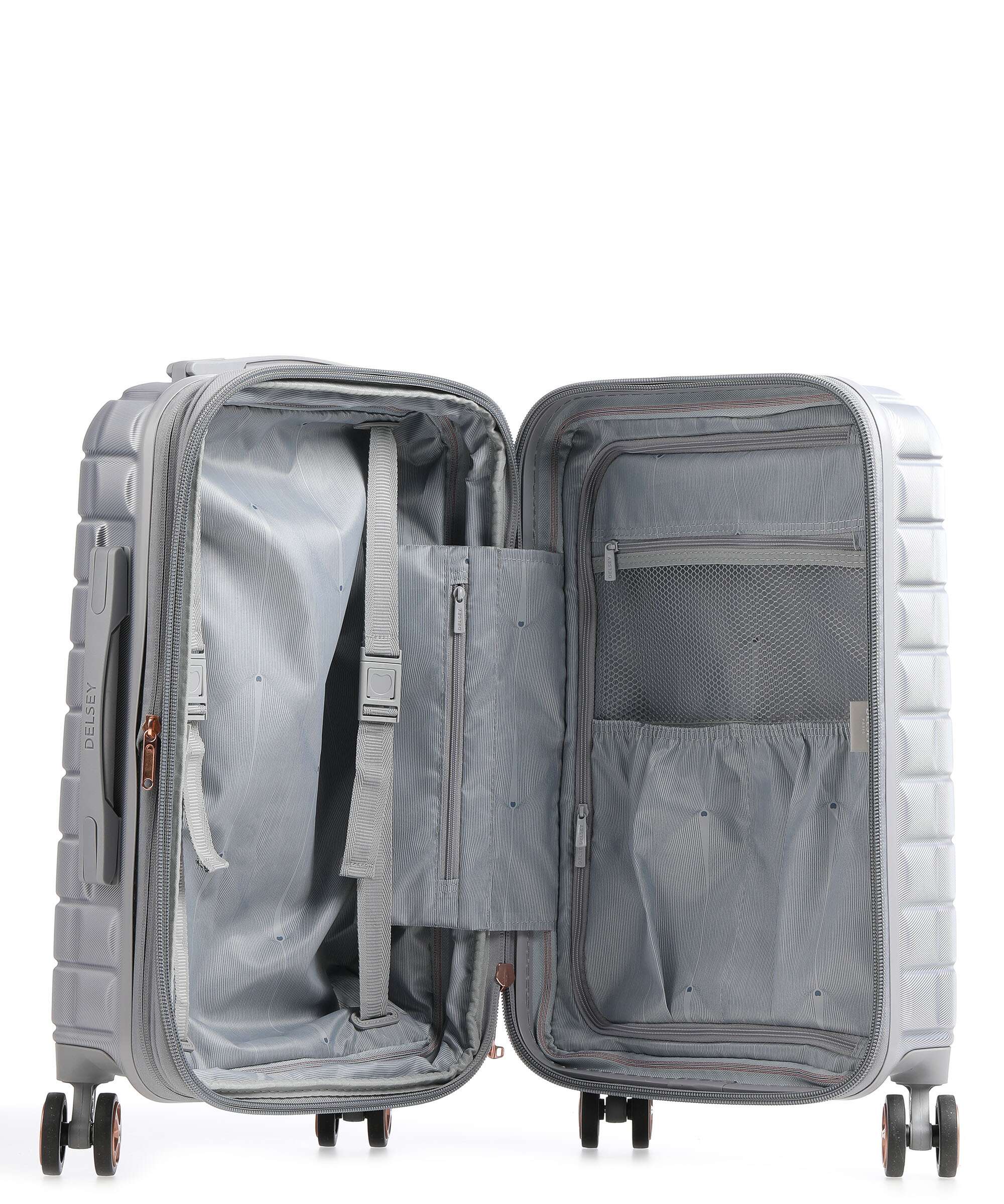Delsey Paris Shadow 5.0 Spinner (4 wheels) platin