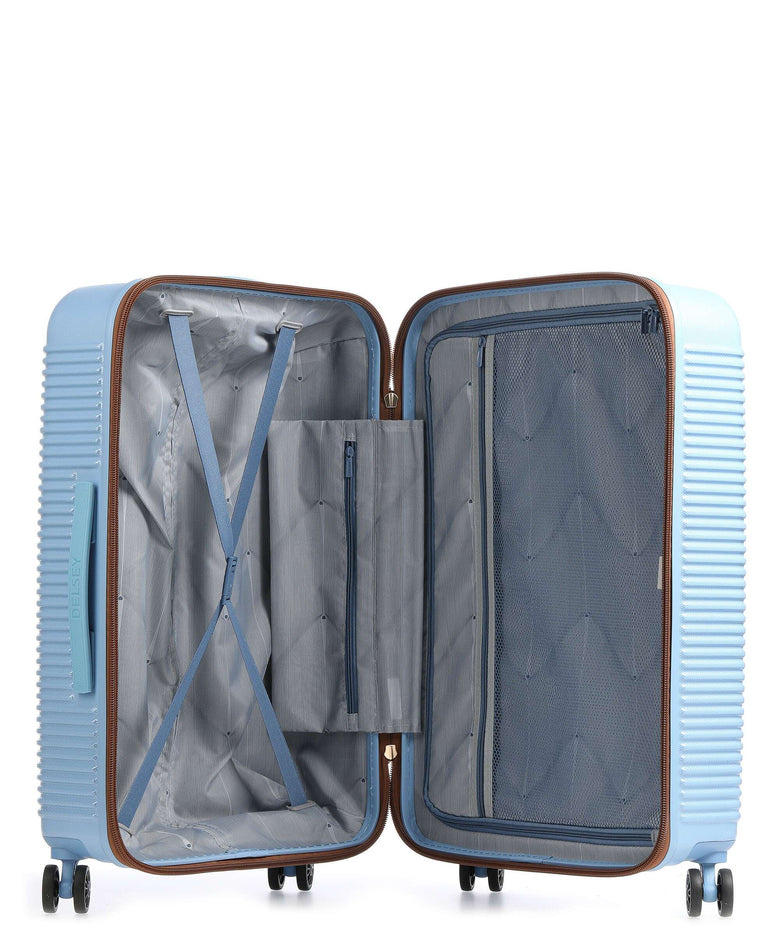 Delsey Paris Freestyle Spinner (4 wheels) himmelblau