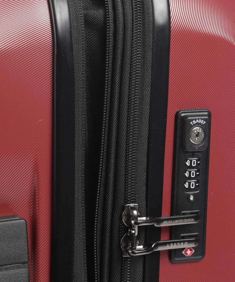 Delsey Paris Promenade Hard 2.0 Spinner (4 wheels) bordeaux rot