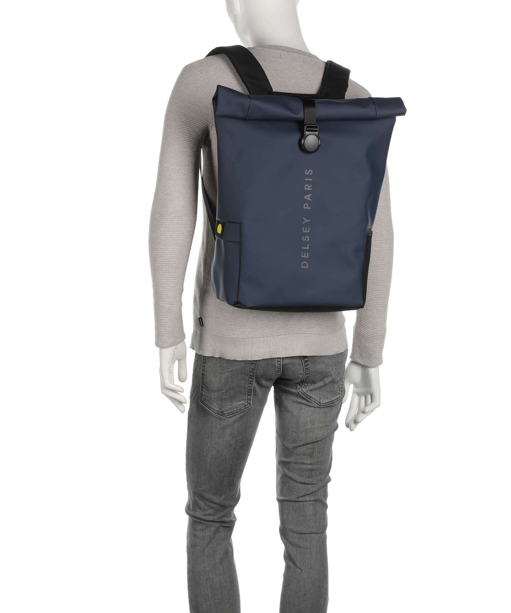 Delsey Paris Turenne Soft Rolltop backpack nachtblau