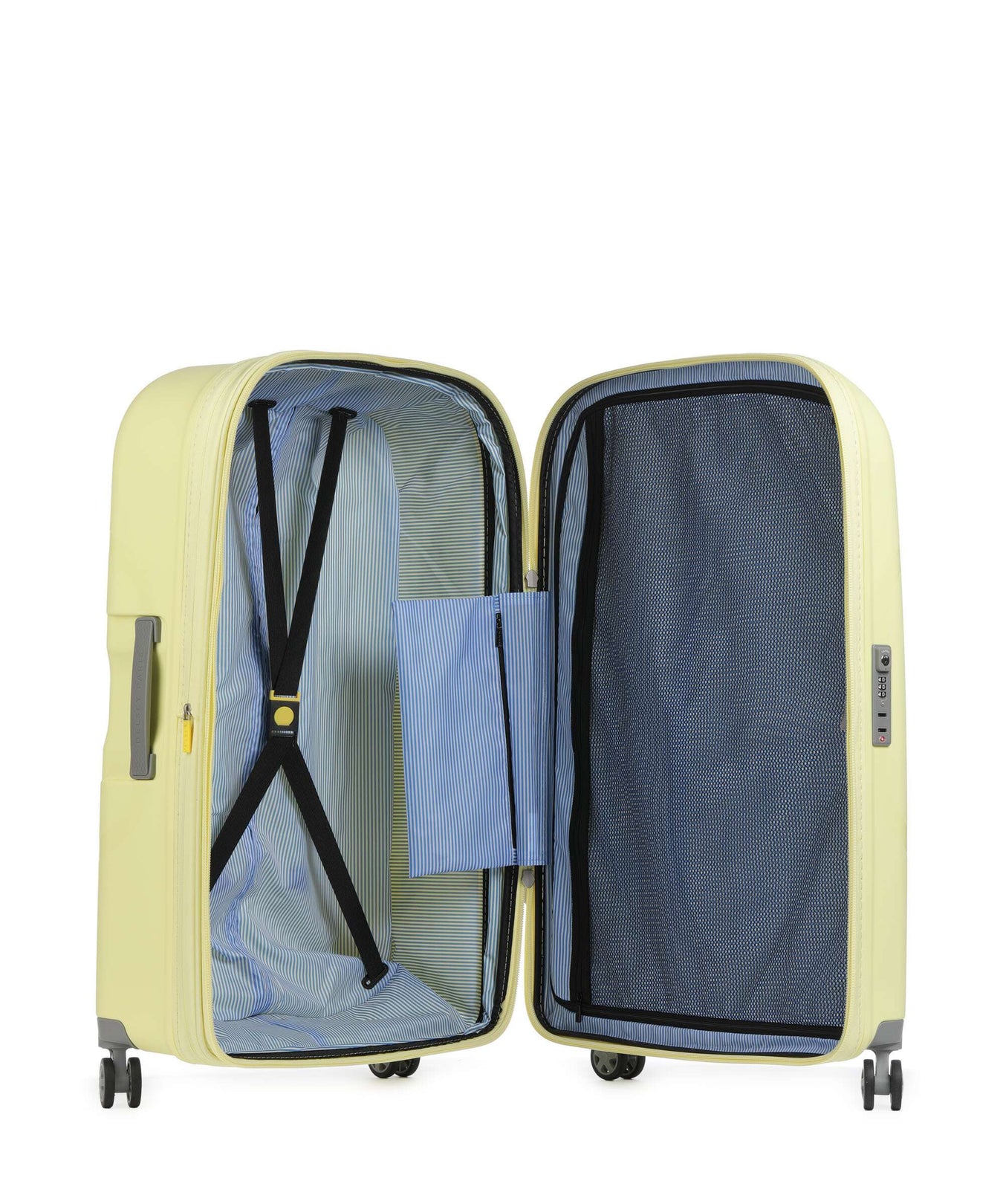 Delsey Paris Clavel Spinner (4 wheels) hellgelb