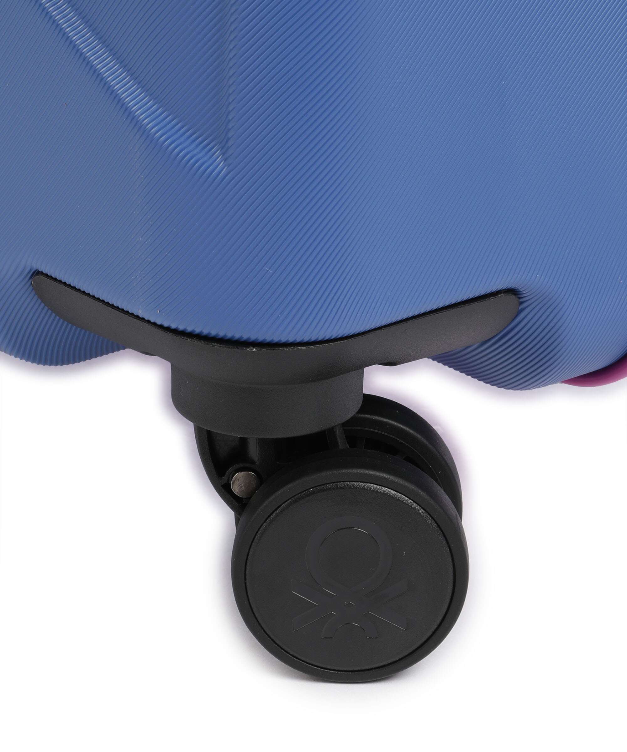 Delsey Paris x United Colors of Benetton Fabrica Spinner (4 wheels) blue