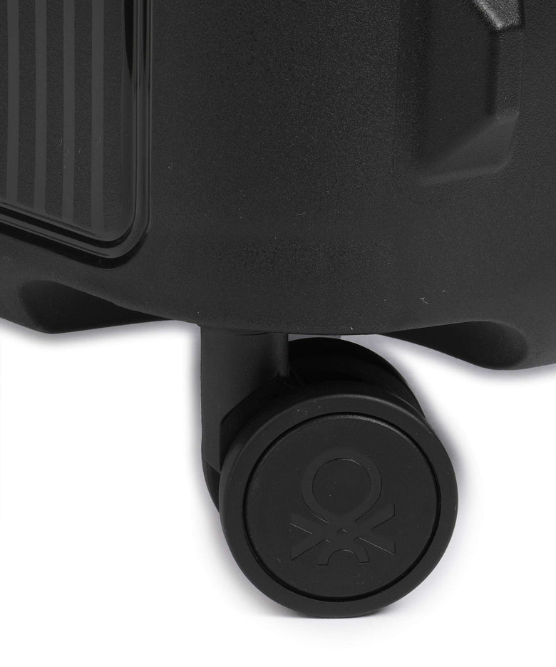 Delsey Paris x United Colors of Benetton CB Hard Spinner (4 wheels) black