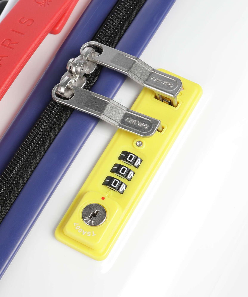 Delsey Paris x United Colors of Benetton United Spinner (4 wheels) white