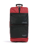 Jeep JS006B 82 Cestovná taška na kolieskach chili pepper red
