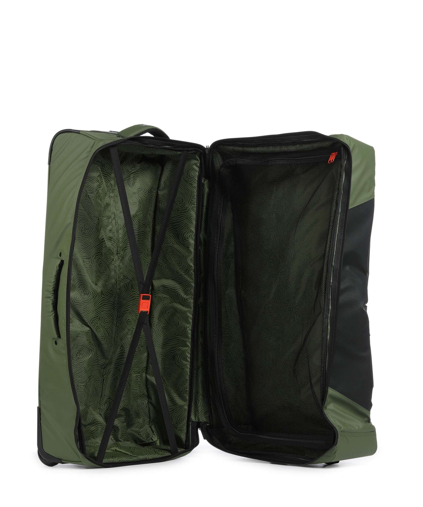 Jeep JS006B 82 Travel bag with wheels green