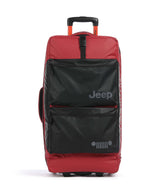 Jeep JS006B 73 Cestovná taška na kolieskach chili pepper red