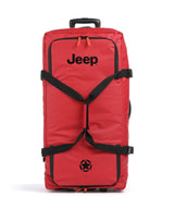 Jeep JS005A 82 Cestovná taška na kolieskach chili pepper red