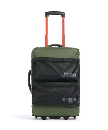 Jeep JS006B 55 Cestovná taška na kolieskach green