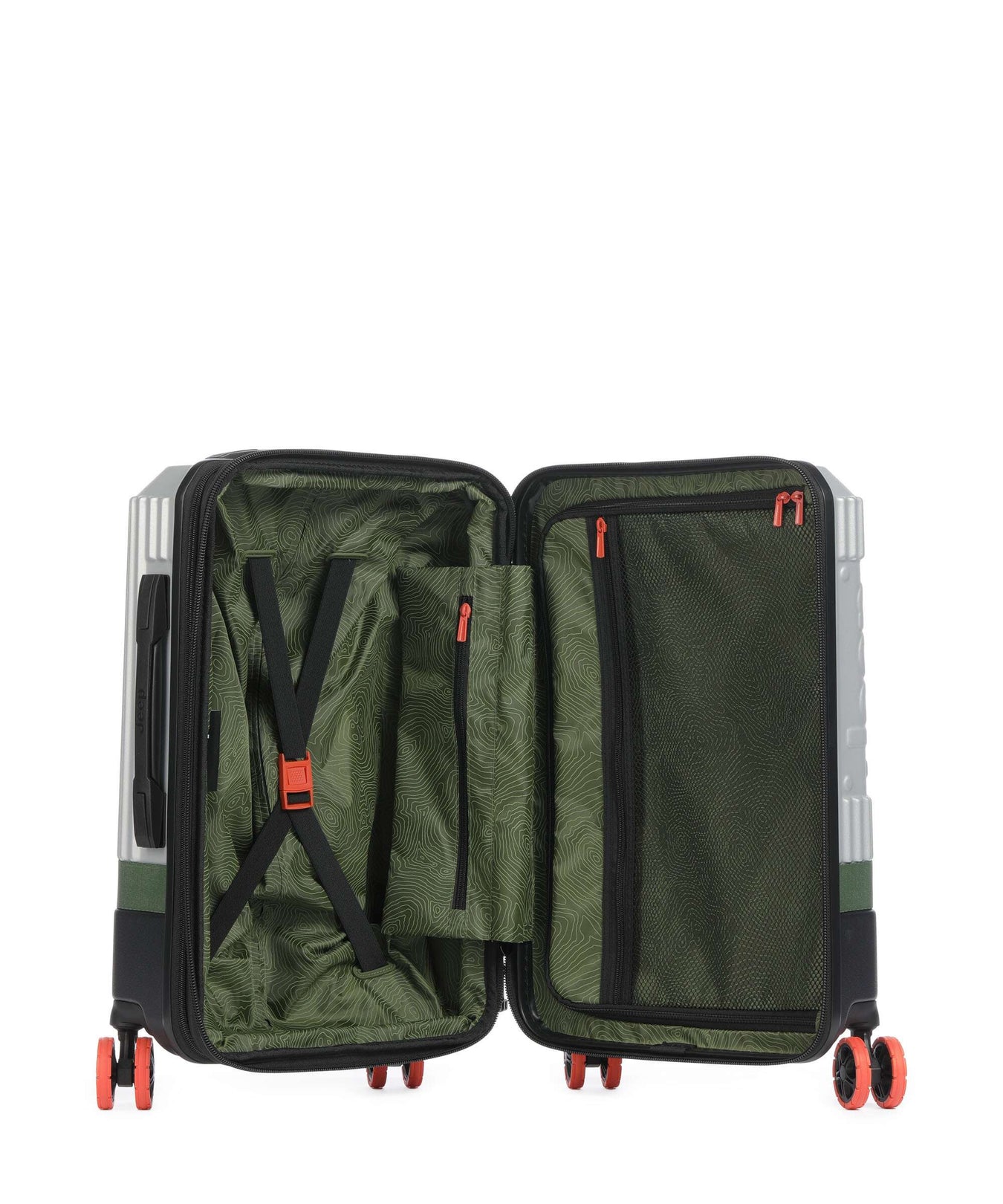 Jeep JH001A Spinner (4 wheels) silver