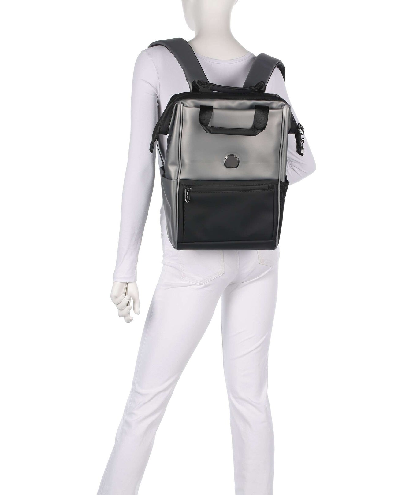 Delsey Paris Turenne Soft Backpack silber