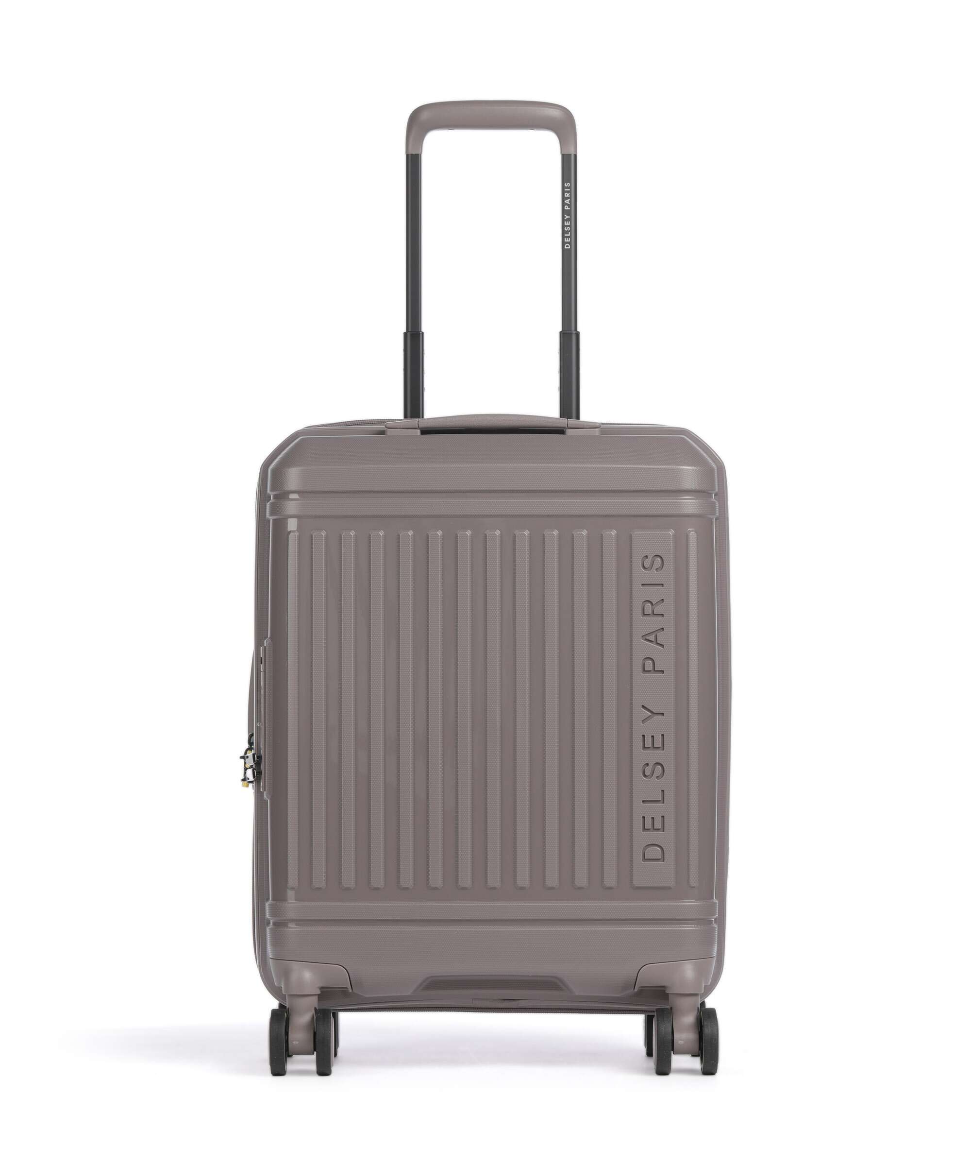 Delsey Paris Lutece Slim Spinner (4 wheels) brown