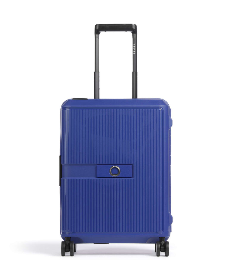 Delsey Paris Vauban Slim Spinner (4 wheels) electric blue