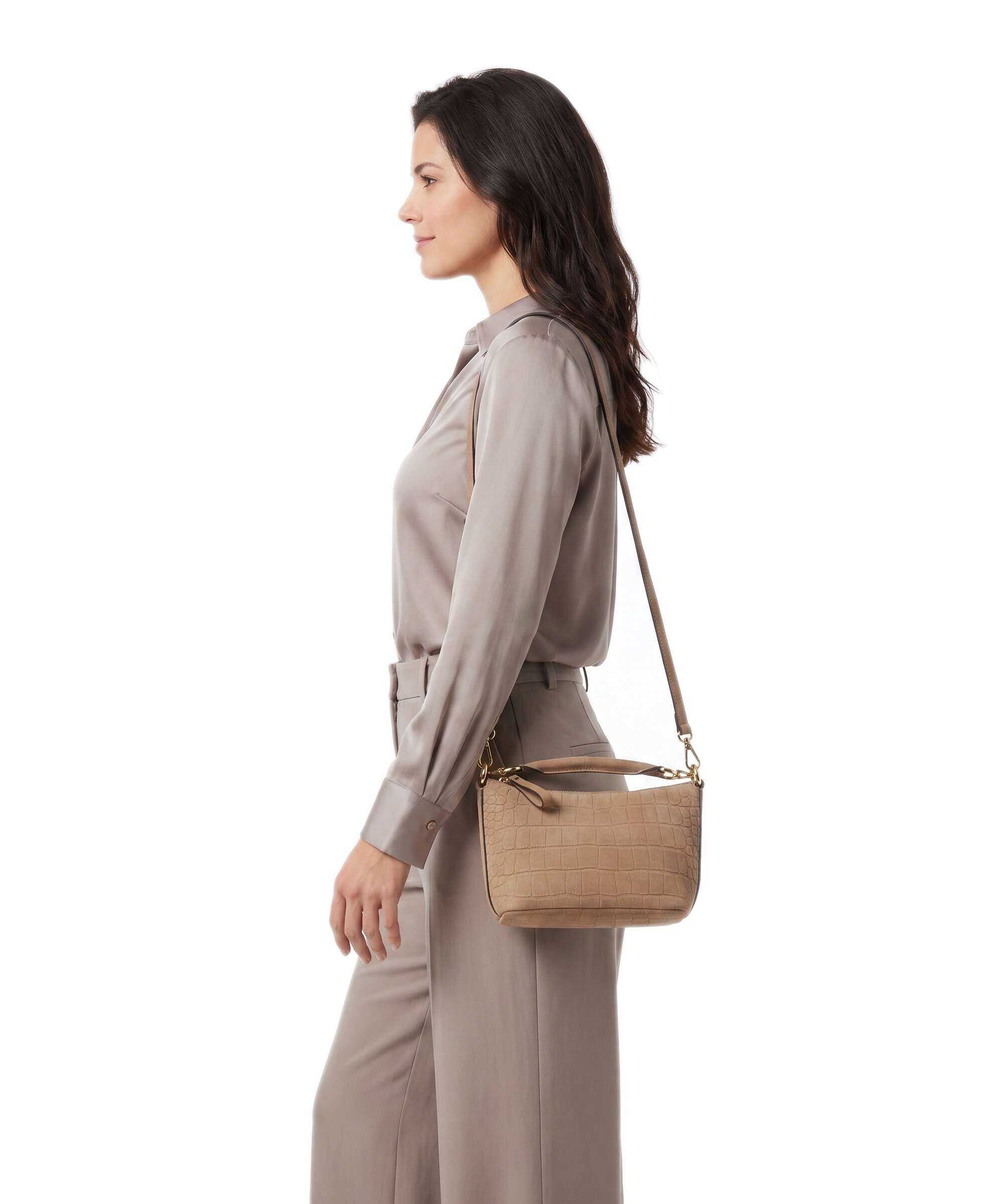Lauren Ralph Lauren Blaike Mini Crossbody bag camel