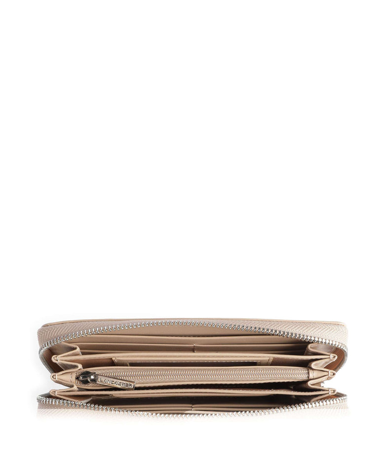 Lancaster Paris PM Wallet beige foncé