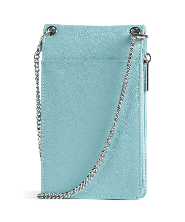 Lancaster Foulonne PM Phone bag lagon