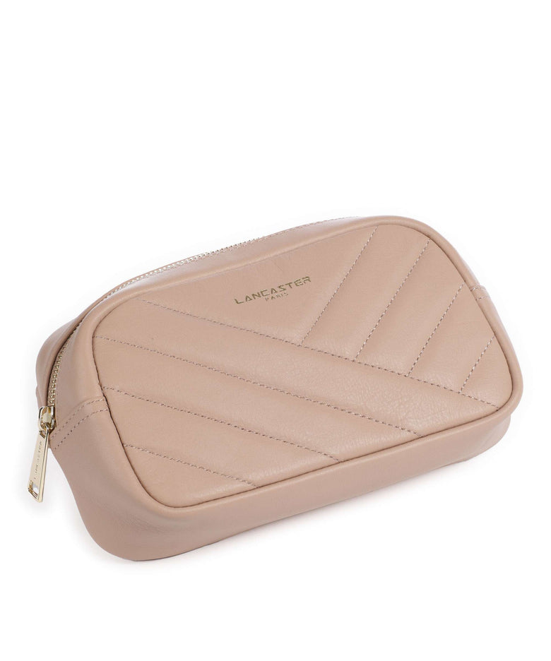 Lancaster Soft Matelassé Fanny pack nuderose