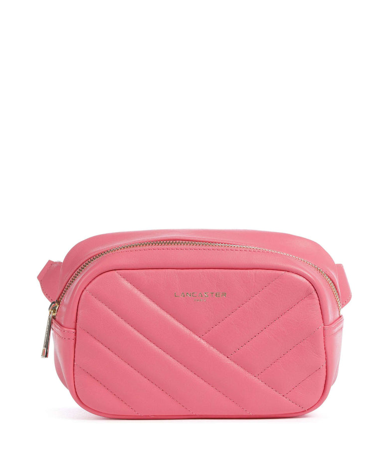 Lancaster Soft Matelassé Fanny pack rose fonce