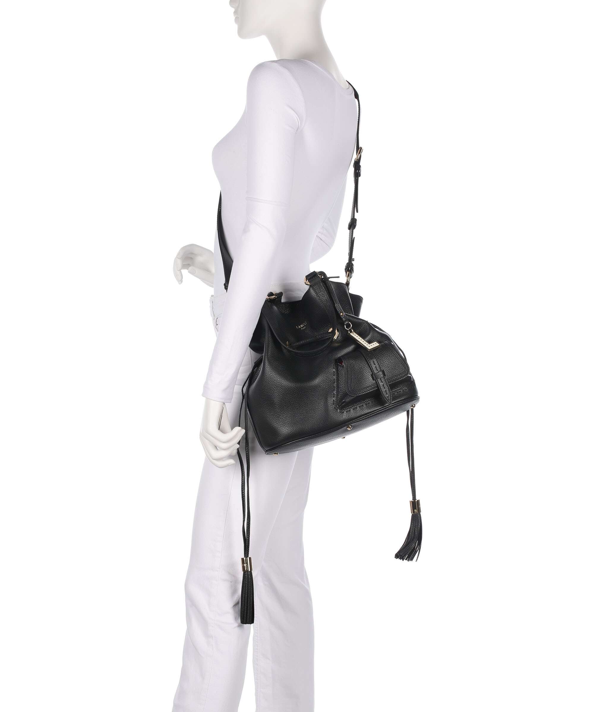 Lancel Premier Flirt M Bucket bag black