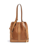Lancel Elles M Bucket bag camel