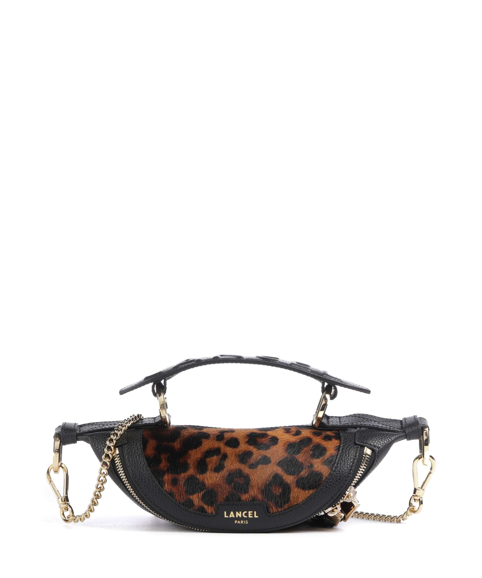 Lancel Origami Mini Handbag mco black
