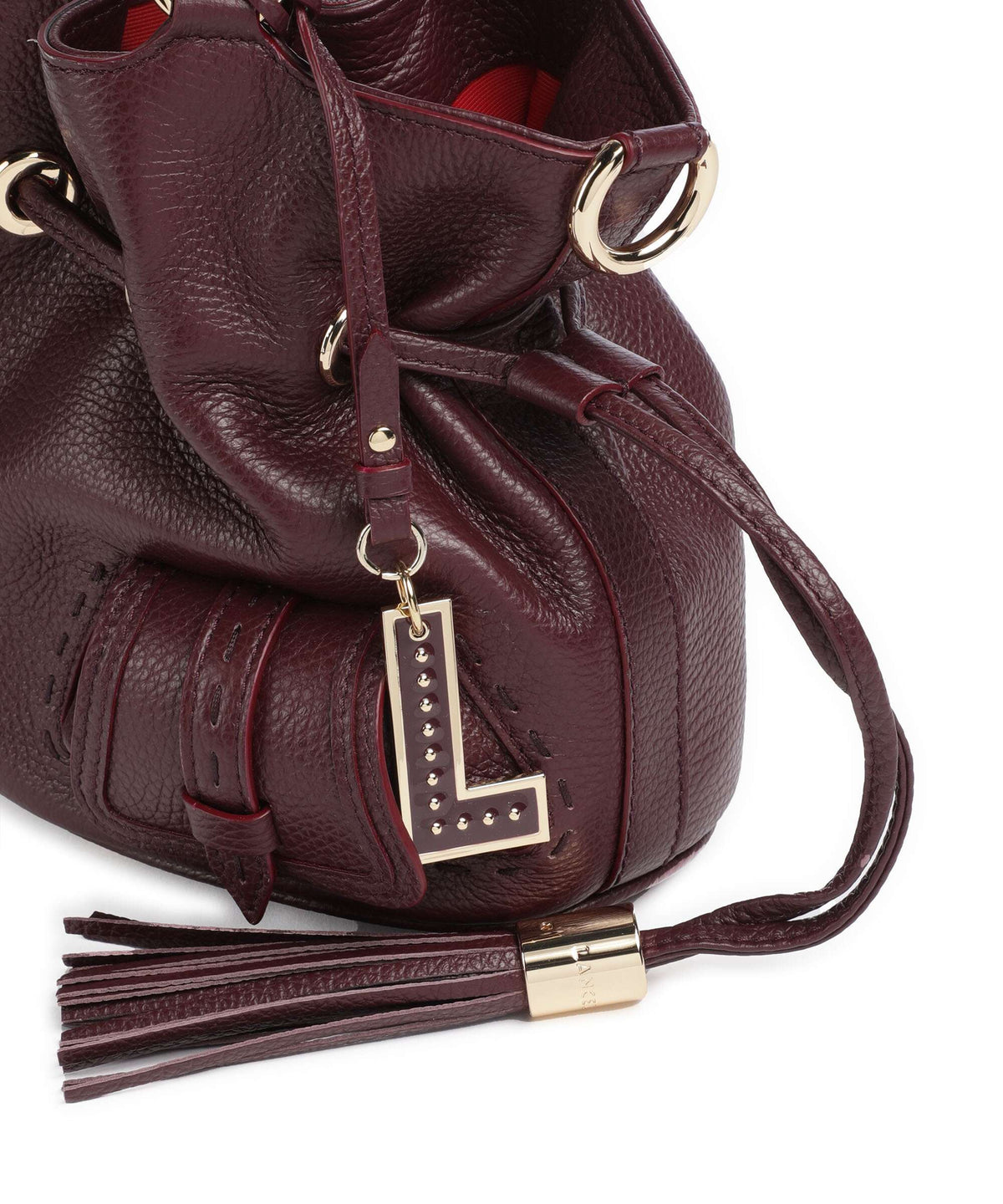 Lancel Premier Flirt S Bucket bag cassis