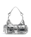 The Kooples Amelia Taška cez rameno silver